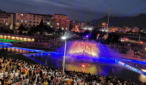 昨晚的蘇溪鎮驚艷了多少人！