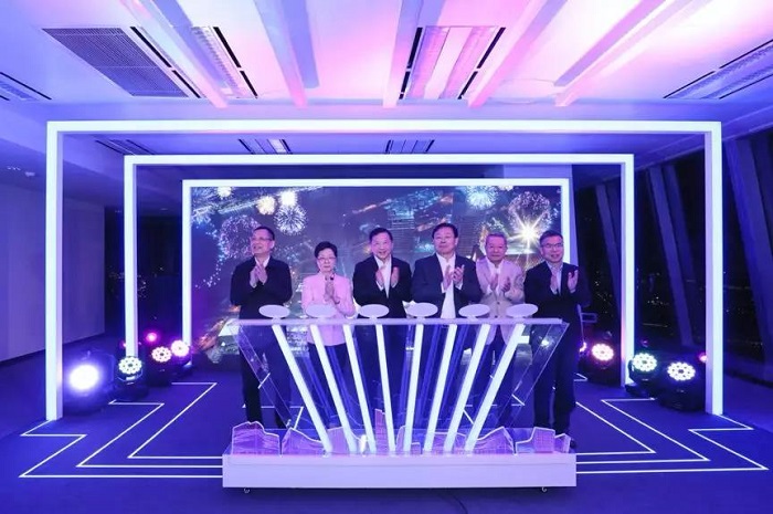 國際傳媒港燈光首秀活動盛況